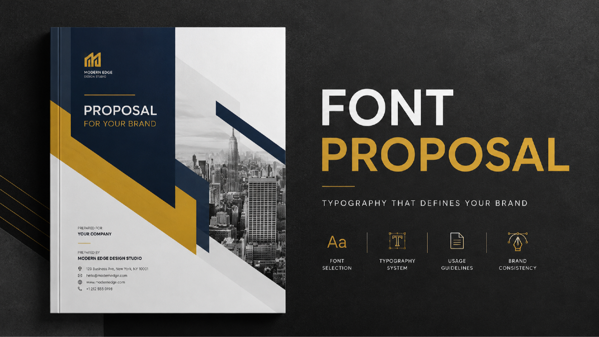Cách chọn font cho proposal, báo giá và hồ sơ năng lực công ty